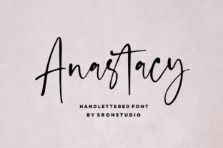 Anastacy Font: Handwritten Charm for Web Design