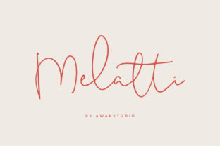 Bring Charm to Your Handmade Creations with Melatti Font
