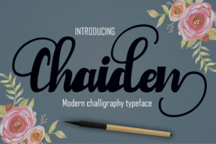 Chaiden: A Fun and Bold Handwritten Font for Web Design