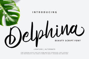 Delphina Font: Smart Handwritten Typography for Web Design