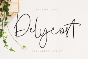Discover Delycost: A Bold Handwritten Font for Web Design
