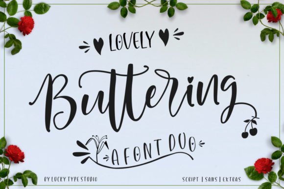 Discover Lovely Buttering: A Charming Handwritten Font
