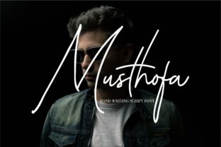 Discover Musthofa: A Bold Handwritten Font for Creative Branding