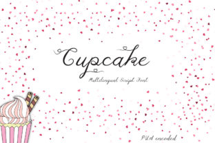 Elevate Your Brand with the Cupcake Font: A Stylish Handwritten Typeface