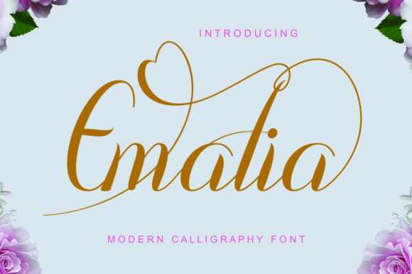 Emalia Font: Adding Romantic Energy to Web Design