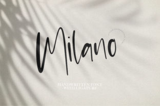 Enhance Your Web Design with Milano: A Charming Handwritten Font