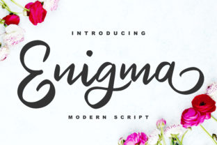 Enigma Font: Elevating Brand Identity with Vibrant Script