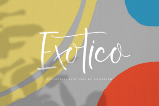 Exotico Font: Radiant Script for Handmade Products