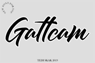 Gattcam Font: Bold Type for High-Impact Campaigns