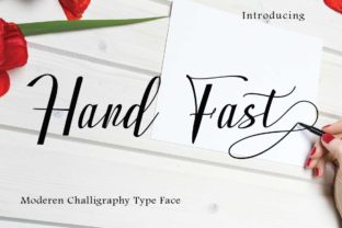 Hand Fast: A Charming Handwritten Font for Crafters and Makers