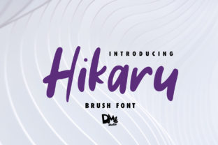 Hikaru: A Script Font with a Modern Twist