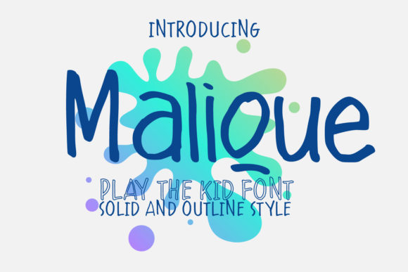 Malique Font: Sweet Handwritten Style for Business Branding