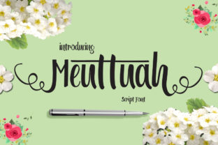 Meuttuah: A Charming Handwritten Font for Editorial Design