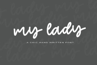 My Lady: A Font for Sophisticated Brand Visuals