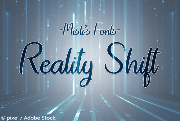Reality Shift Font: Elevating Handmade Labels & Decor