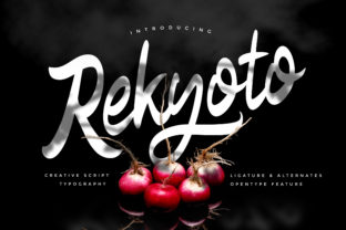 Rekyoto Font Review: Bold Handwritten Type for Branding