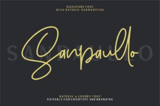 Sanpaullo: Elevate Your Brand with a Unique Handwritten Font