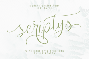 Scriptys Font: Adding Warmth to Digital Layouts