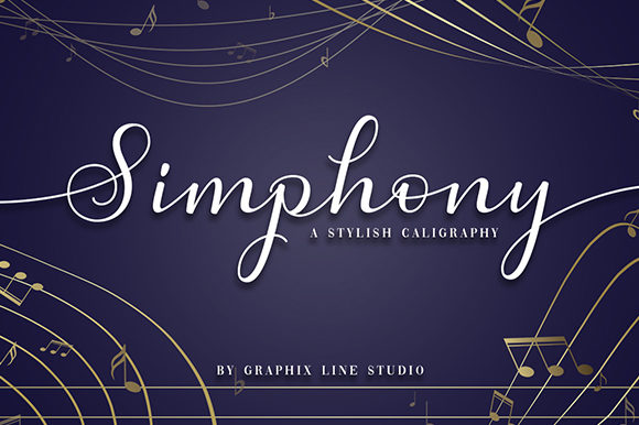 Simphony: A Handwritten Font for Professional Branding