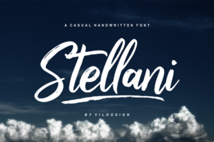 Stellani Font: A Playful Handwritten Typeface for Branding