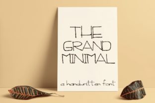 The Grand Minimal Font for Editorial Design