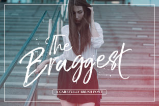Unleash Creativity with The Braggest Handwritten Font